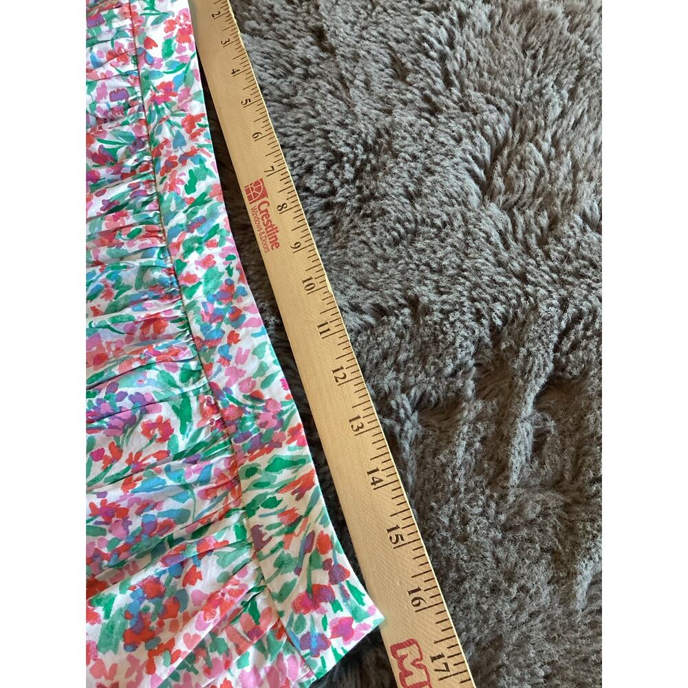 J.Crew White Spearmint Floral Bubble Skirt Large NWT floral - Picture 8 of 9